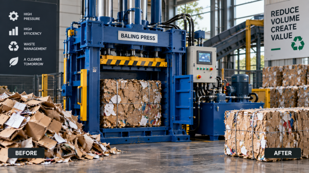 baling press hydraulic